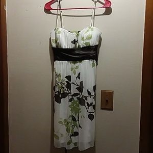 Flowing spaghetti strap dress